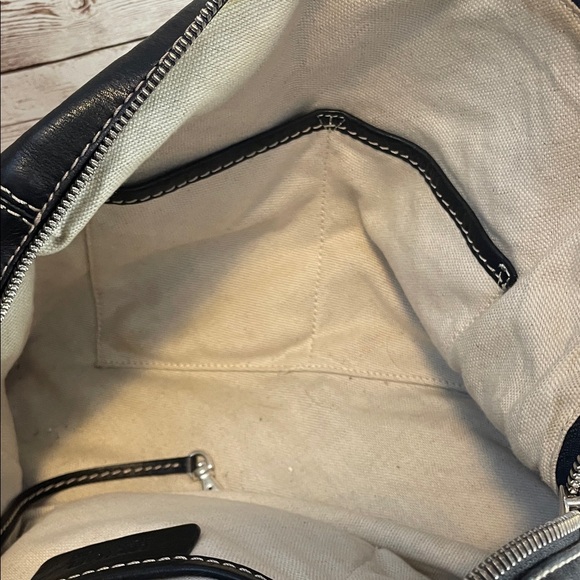 MICHAEL Michael Kors Astor Black Satchel with Silver Accents - Picture 12 of 15